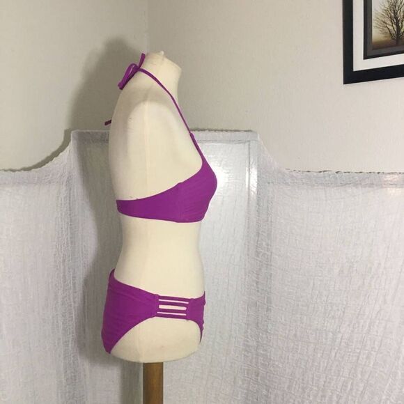 No Boundaries Purple/Pink Two Piece Swimset Size Small (3-5) - Picture 4 of 7